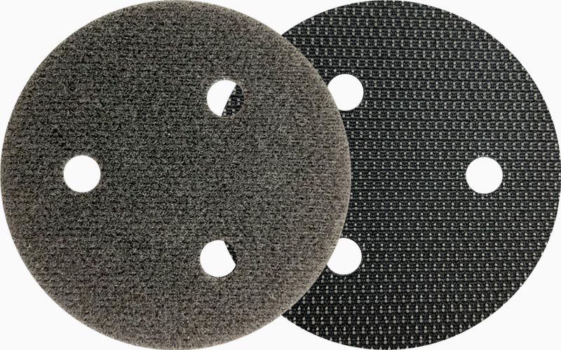 Interface Rhynogrip 75 mm, 3F, 10 mm preto Abrasivos INDASA