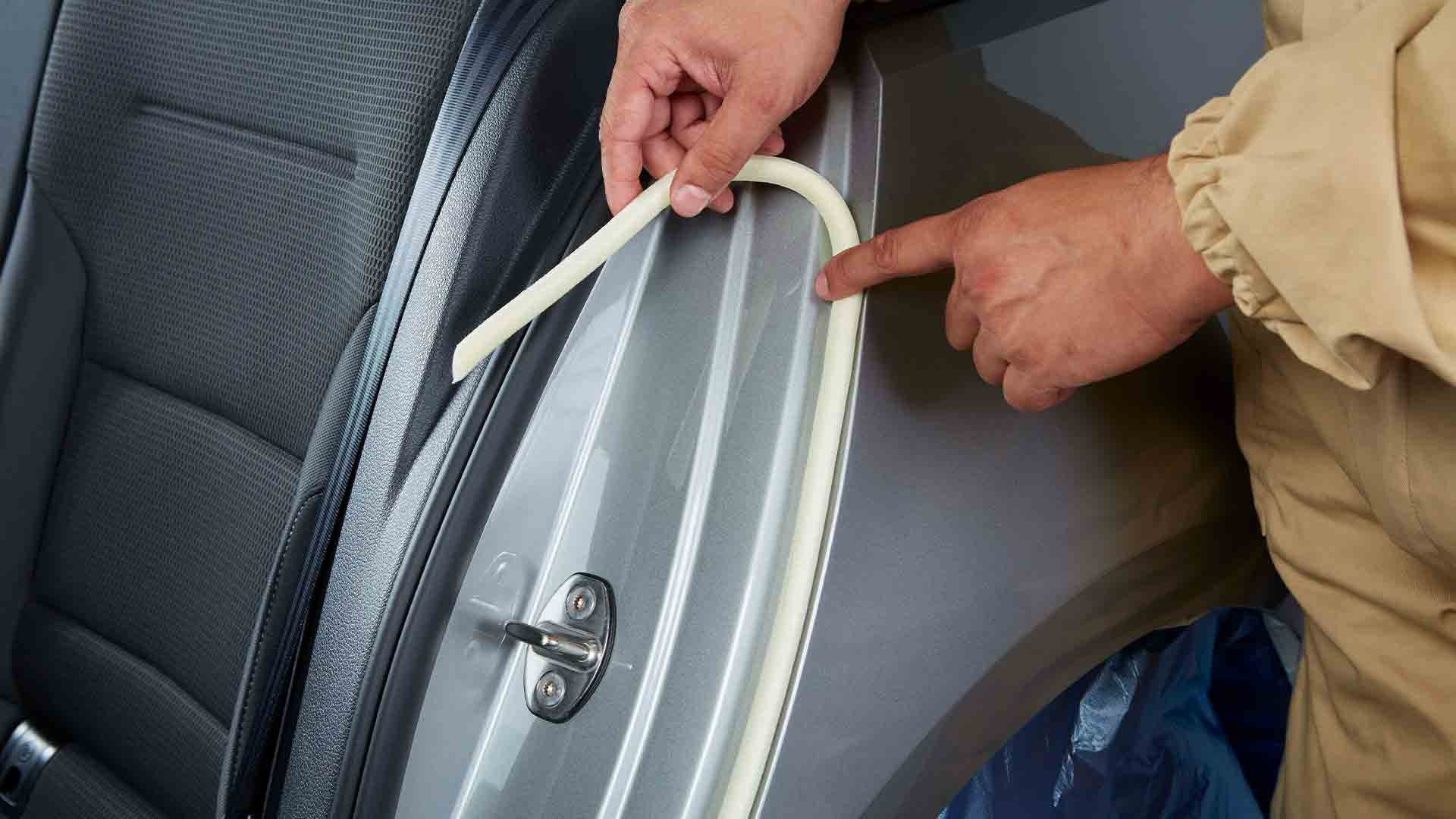 Abrasivos INDASA Cordão de Espuma aplicação em carro
