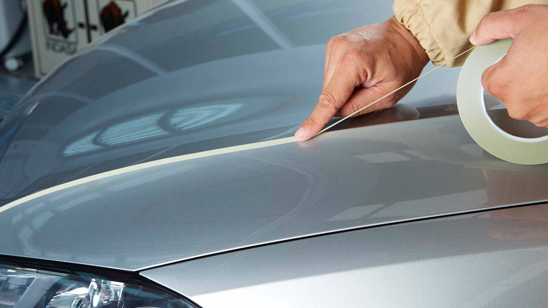 Abrasivos INDASA Fita de Perfilar Verde aplicação em carro