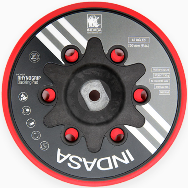 Rhynogrip Backing PAD 150 mm 15H M8 Niedriges Profil