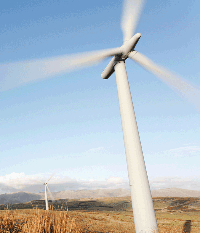 turbina de energía eólica