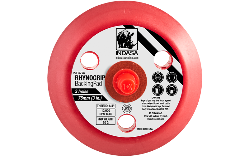 Rhynogrip Backing Pad 75mm 3H Niedriges Profil