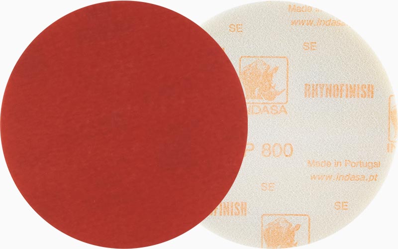 INDASA Abrasives Rhynofinish Red Line disc