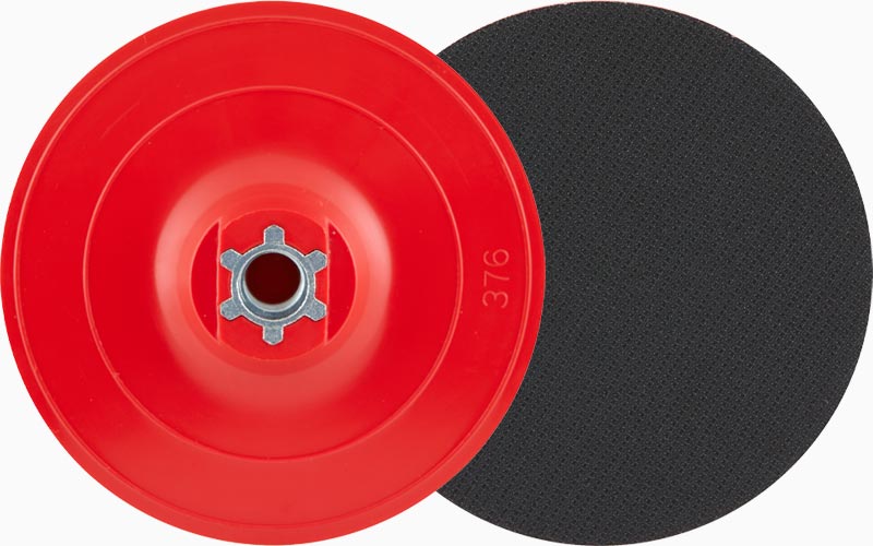 INDASA Abrasives Polishing Backing Pad 122mm, Hard