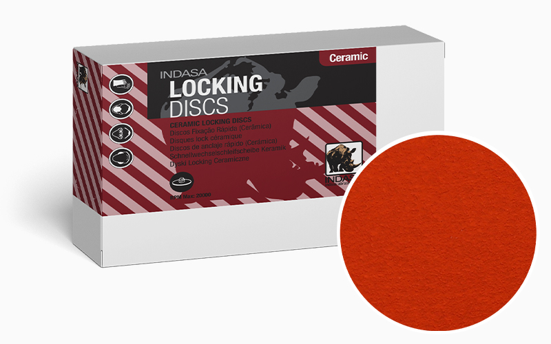 INDASA Abrasives Locking Discs Cer