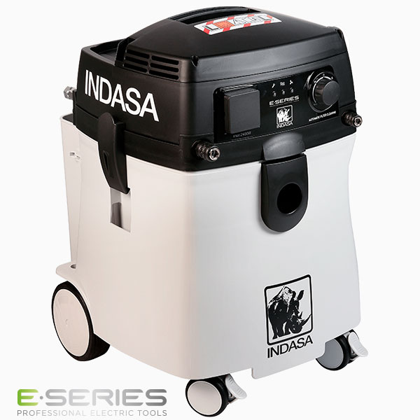 INDASA E-Series white vacuum unit 45l