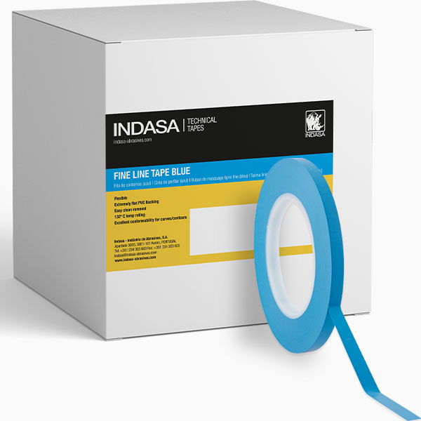 Fine Line Blue Tape INDASA Abrasives