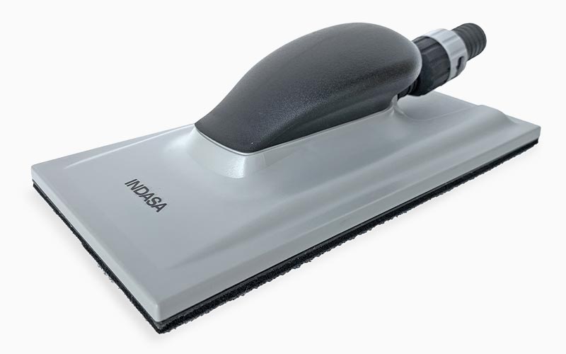 INDASA Abrasives Rhynogrip Dust Extraction Handblock 115 x 230mm 22H