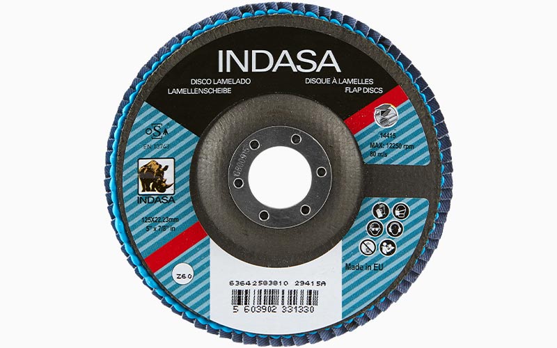 INDASA Abrasives Rhyno Flap Discs Zirc front