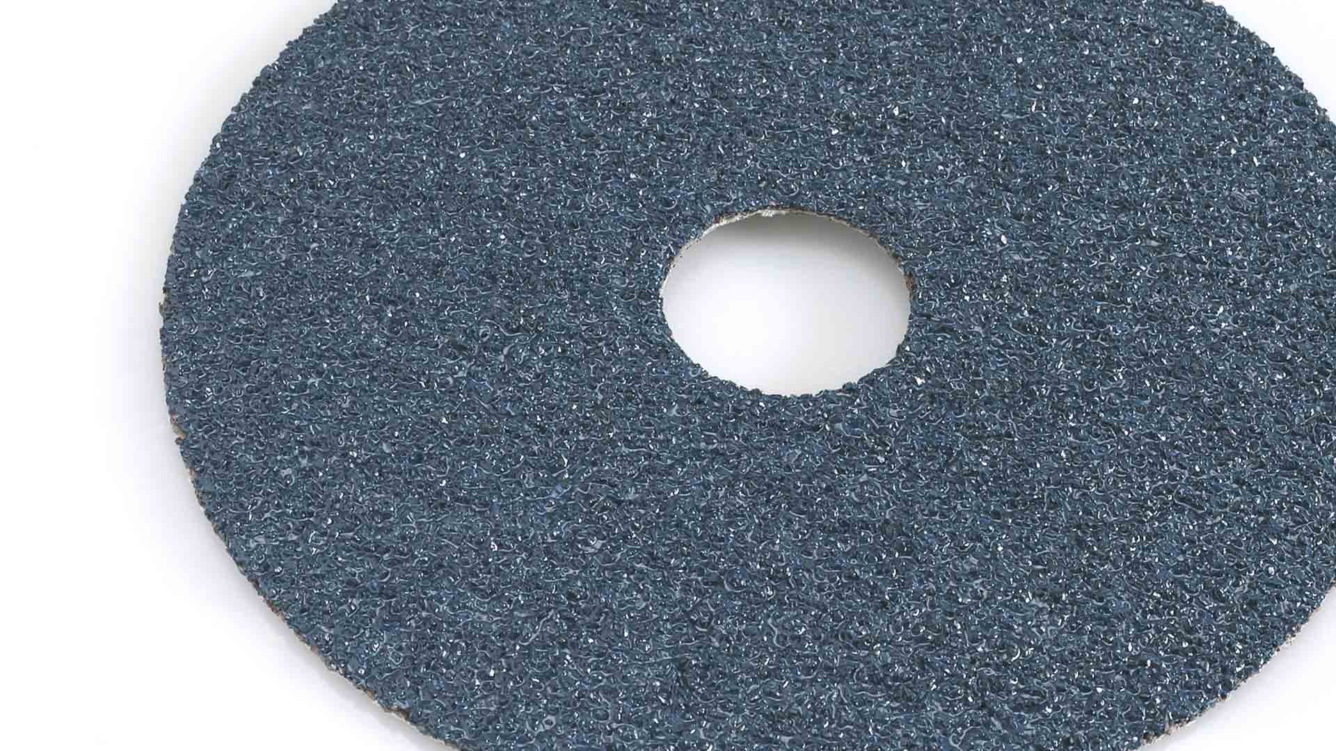 INDASA Abrasives Rhynofibre Z Silver disc close up