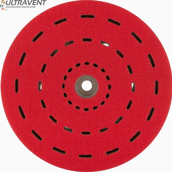Red backing pad ULTRAVENT for electric sanders