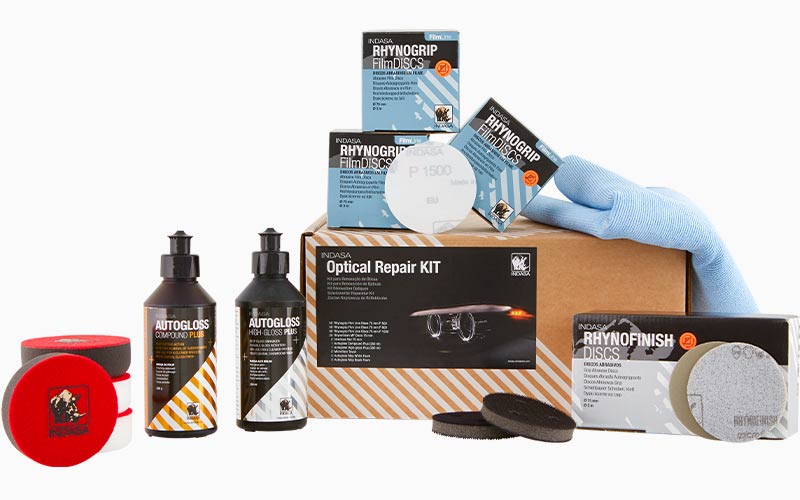 INDASA Abrasives Headlight Repair Kit