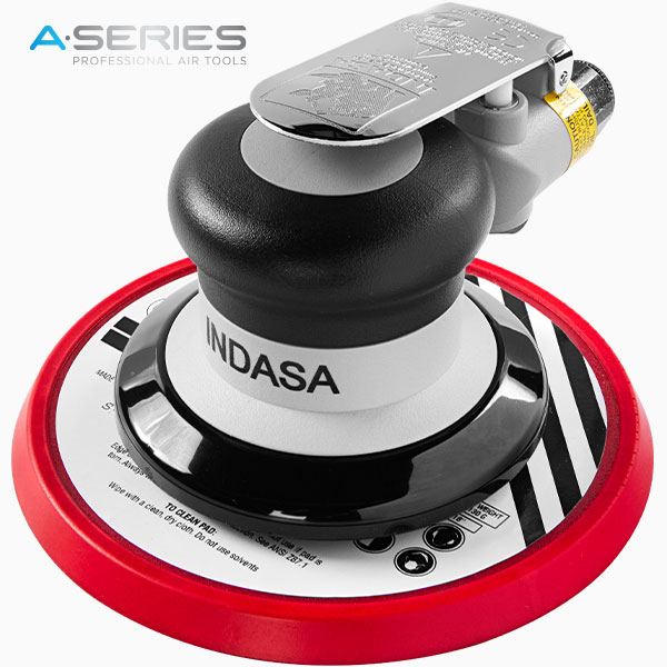 black pneumatic air sander no vacuum 150 mm INDASA Abrasives