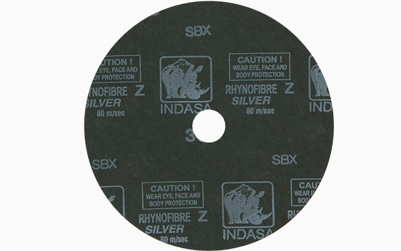 INDASA Abrasives Rhynofibre Z Silver back