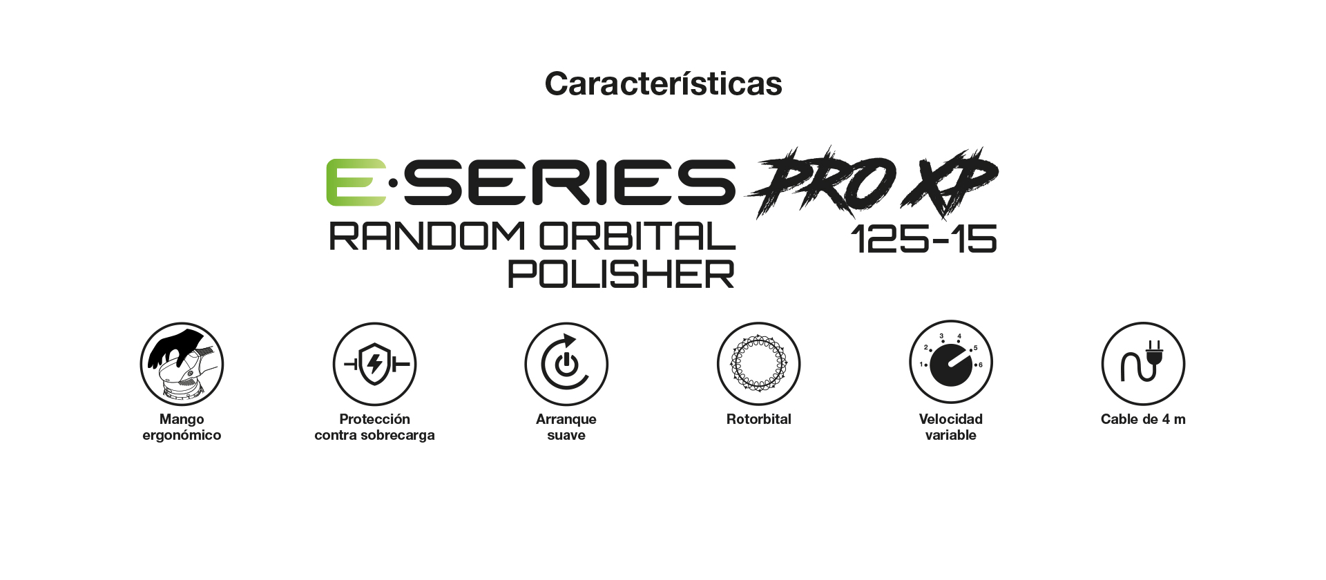 Pulidora Rotorbital Características e Ventajas