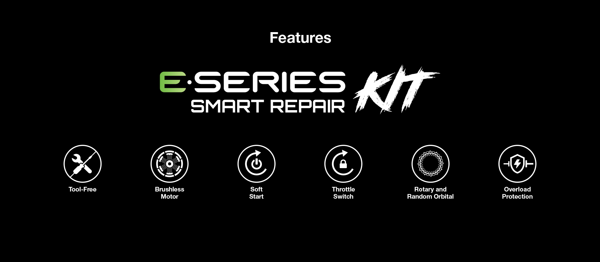 E-Series PRO X Smart Repair Kit Features and Benefits