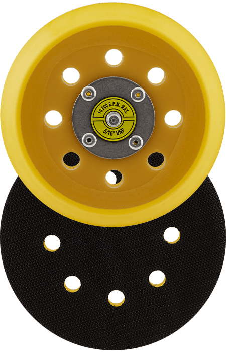 RHYNOGRIP BACKING PAD 125 Mm 8H LOW PROFILE