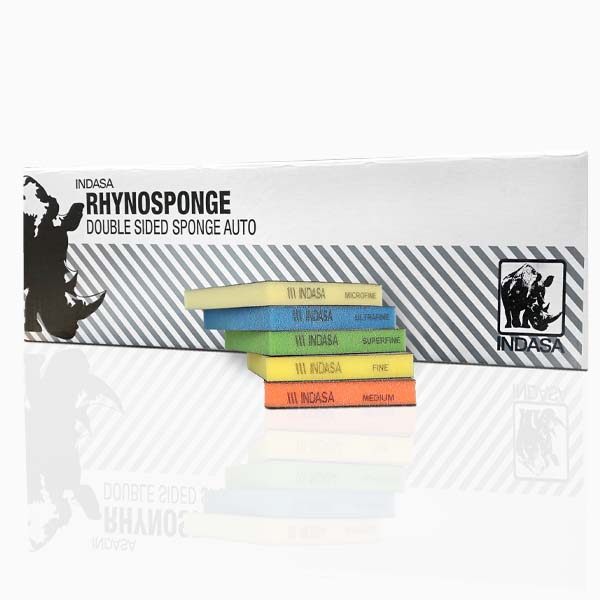 Spugna Abrasiva a Due Lati Auto INDASA