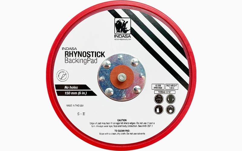 Platorello Rhynostick 150 mm Basso Profilo INDASA