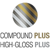 ícone compound e high-gloss plus