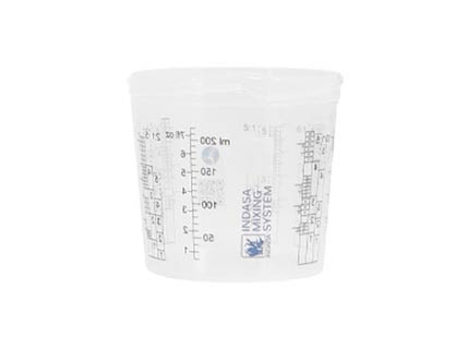 INDASA MIXING SYSTEM CUP 200 ml 7fl oz(x50)