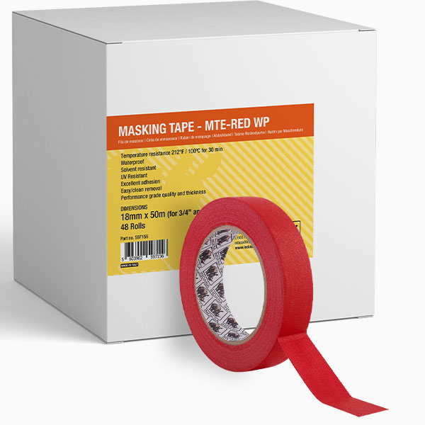 MASKING TAPE MTE-RED WP